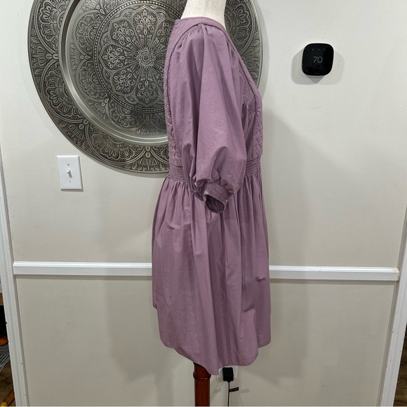 HUNTER BELL lavender quilted top dress - size small - Picture 5 of 11